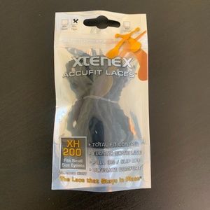 Xtenex Accufit Shoe Laces XH200 Black 30in/75cm